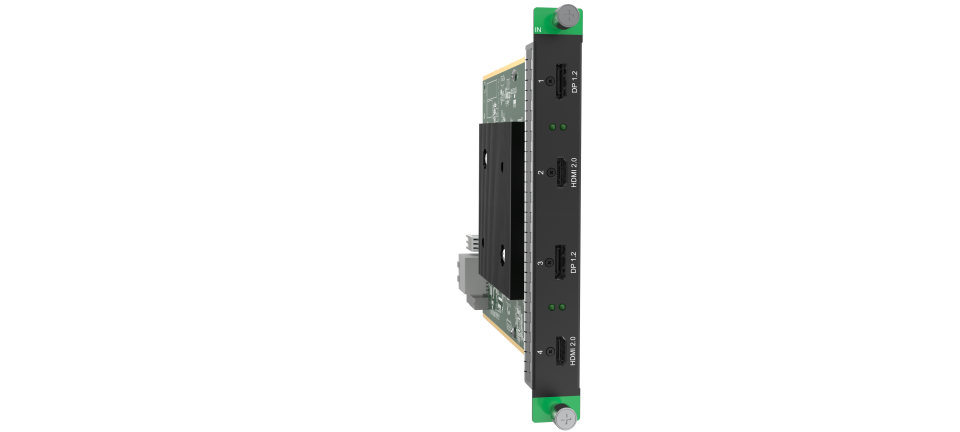 12 H_2*HDMI2.0 + 2*DP1.2 input card Plug-in