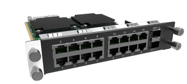 H_16*RJ45+2*Fiber sending card
