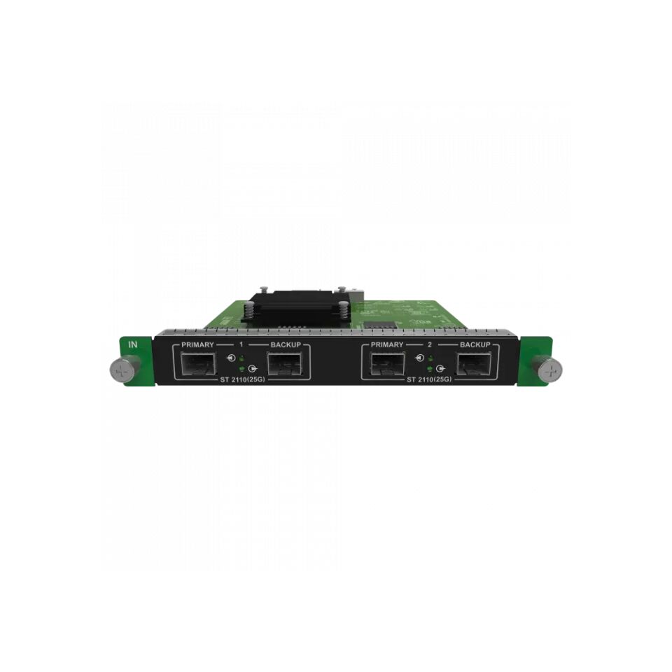 MX_2*2110(25G)Fiber Input Card