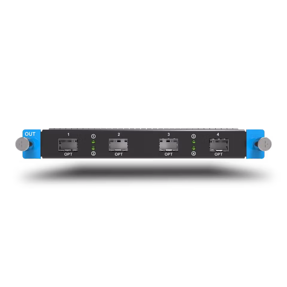 MX_4*10GFiber Input Card