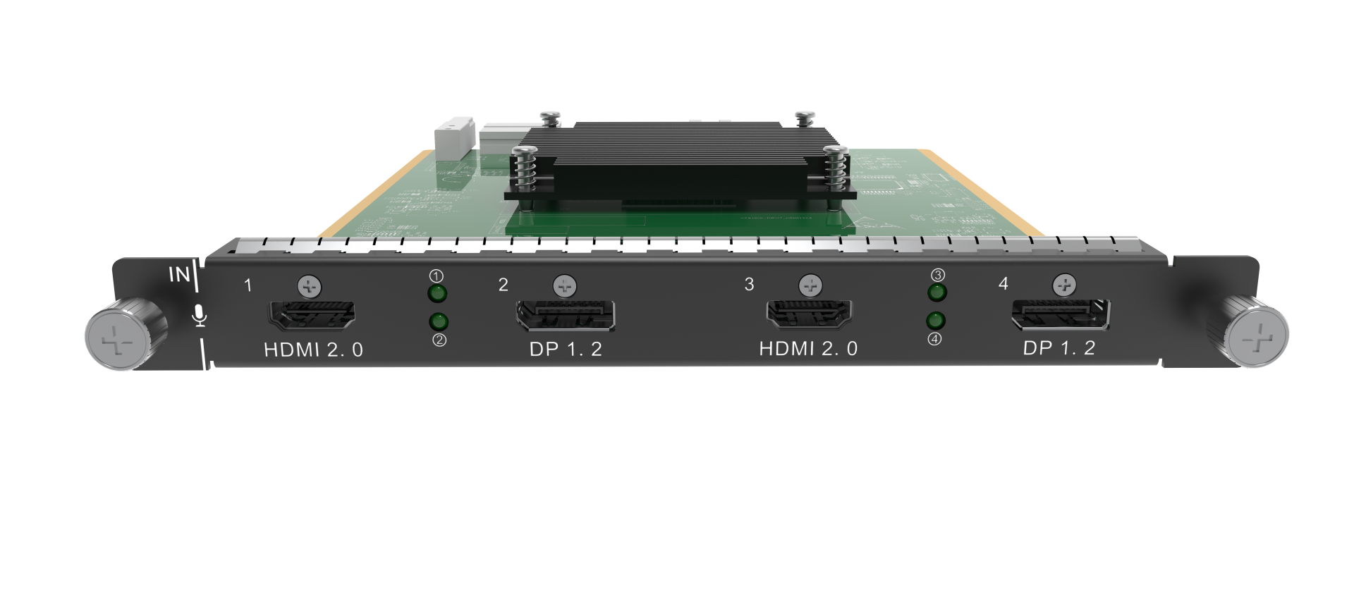 H_2*HDMI2.0+2*DP1.2 Input Card