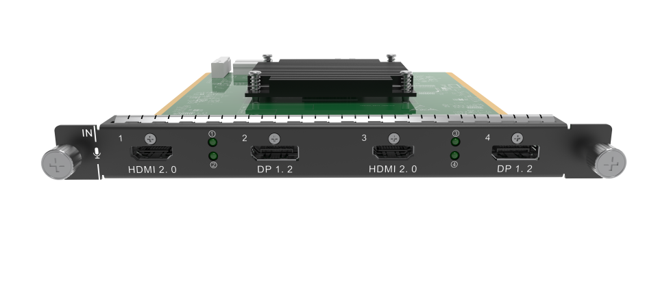 H_2*HDMI2.0+2*DP1.2 input card
