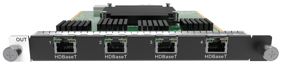H_4*HDBaseT Output Card
